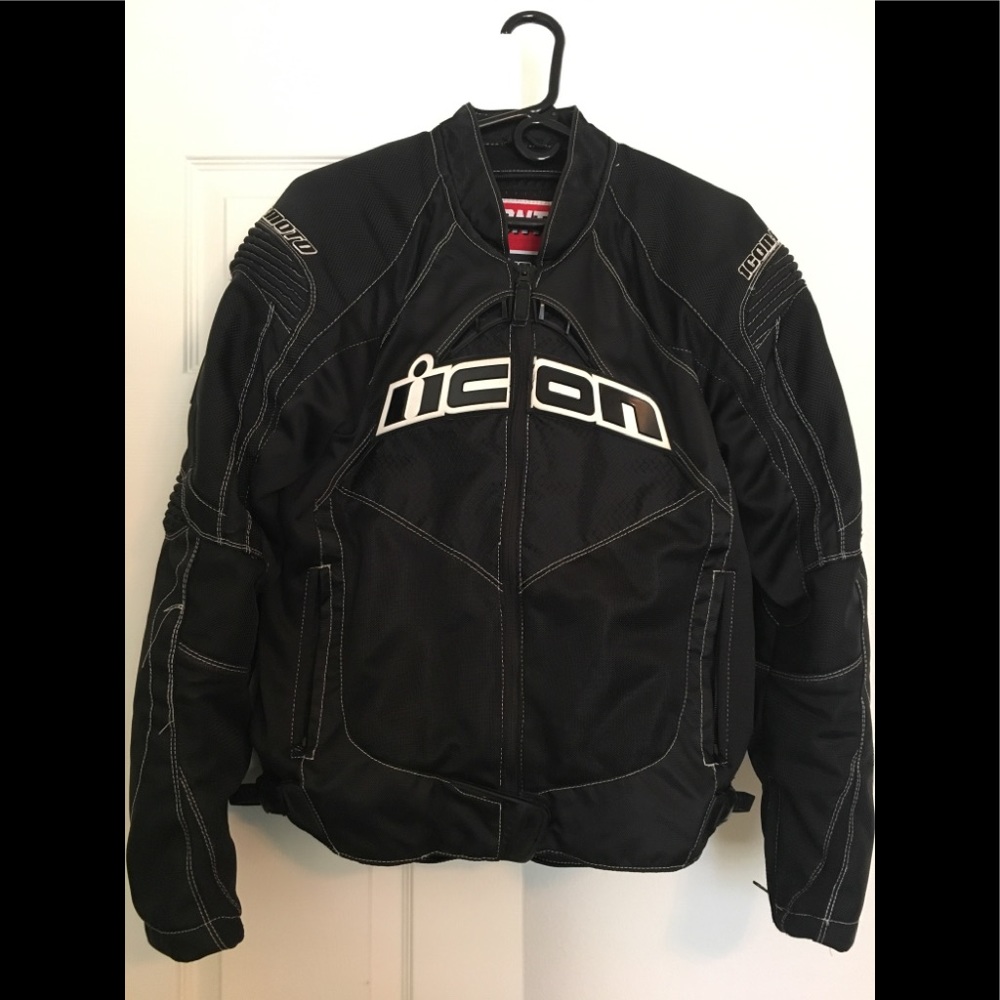 Icon Contra motorcycle jacket size small